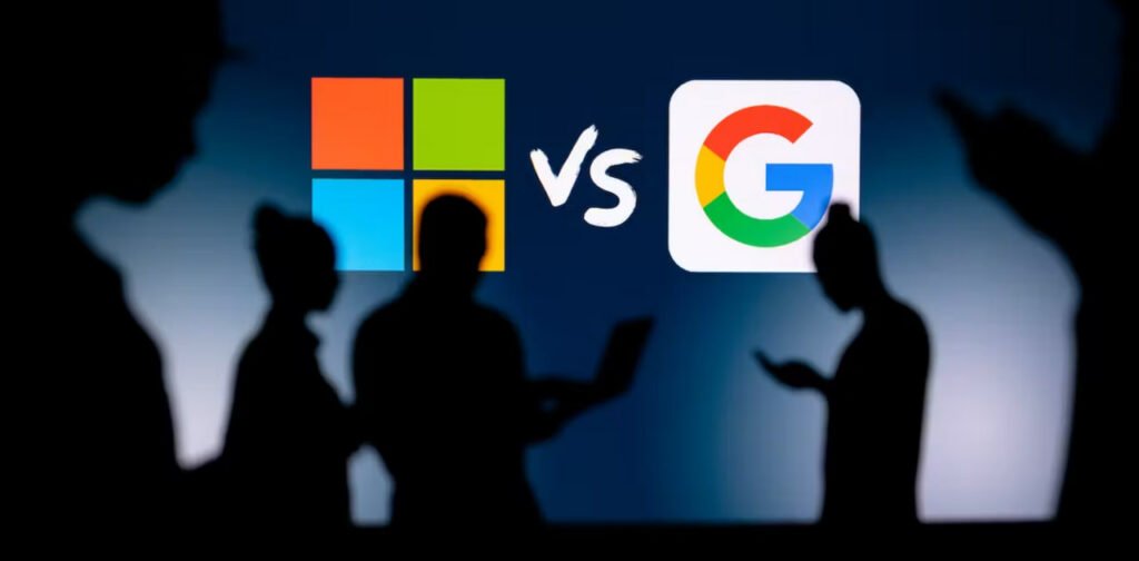 گوگل مایکروسافت را به اقدامات ضدرقابتی در بازار رایانش ابری متهم کرد