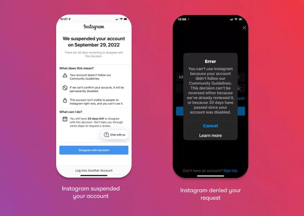 ساسپند شدن اکانت اینستاگرام | از بین بردن مشکل اینستاگرام یوزر شدن سریع 8 ساسپند شدن اکانت اینستاگرام