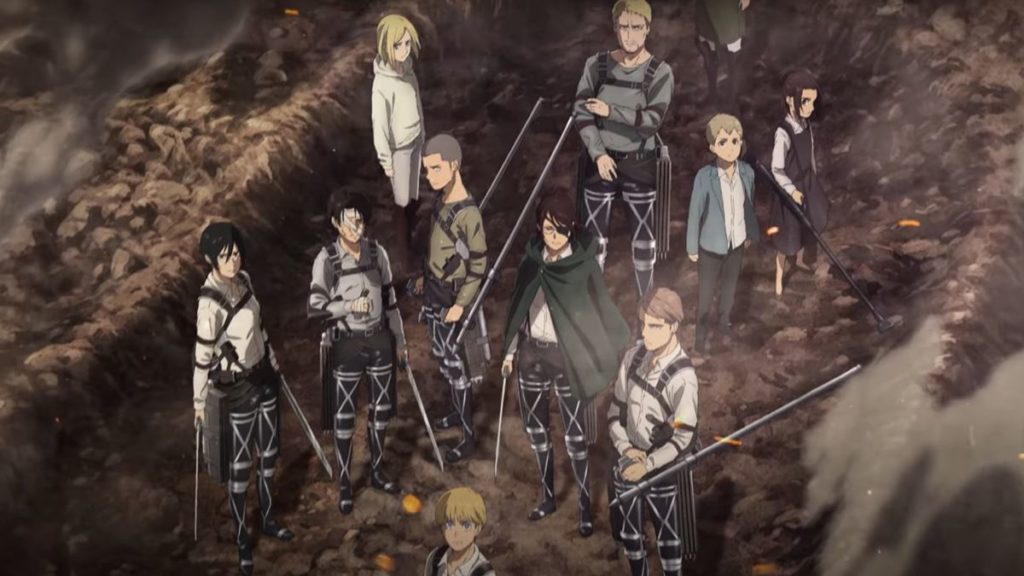 با ۳۰ انیمه ژاپنی برتر و سریالی تاریخ آشنا شوید_اسکوار 47 طرحی از انیمه Attack On Titan