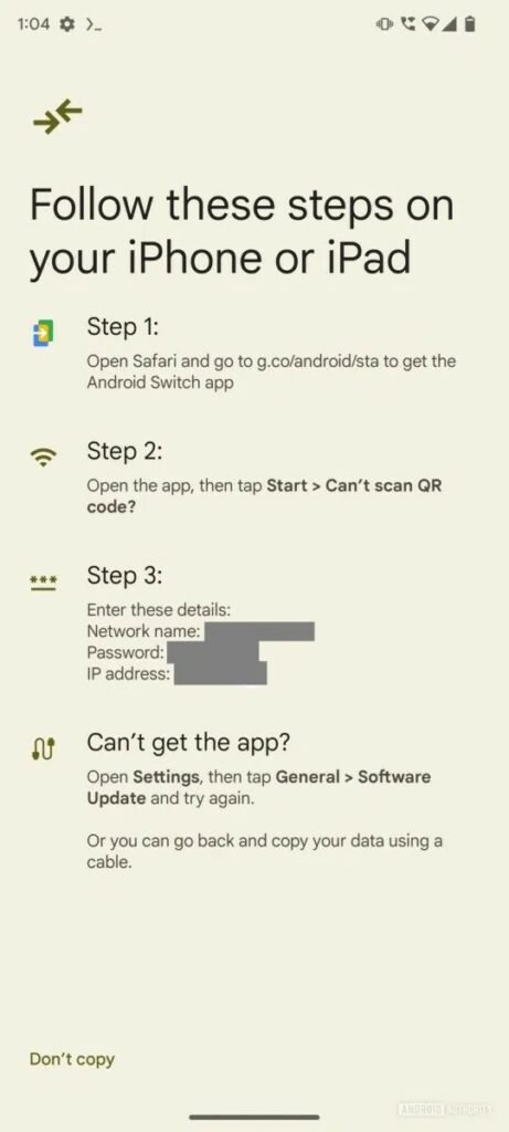 گوگل انگارً نام اپ Switch to Android را به Android Switch تحول میدهد_اسکوار 4 1726090451 125 گوگل انگارً نام اپ Switch to Android را به Android