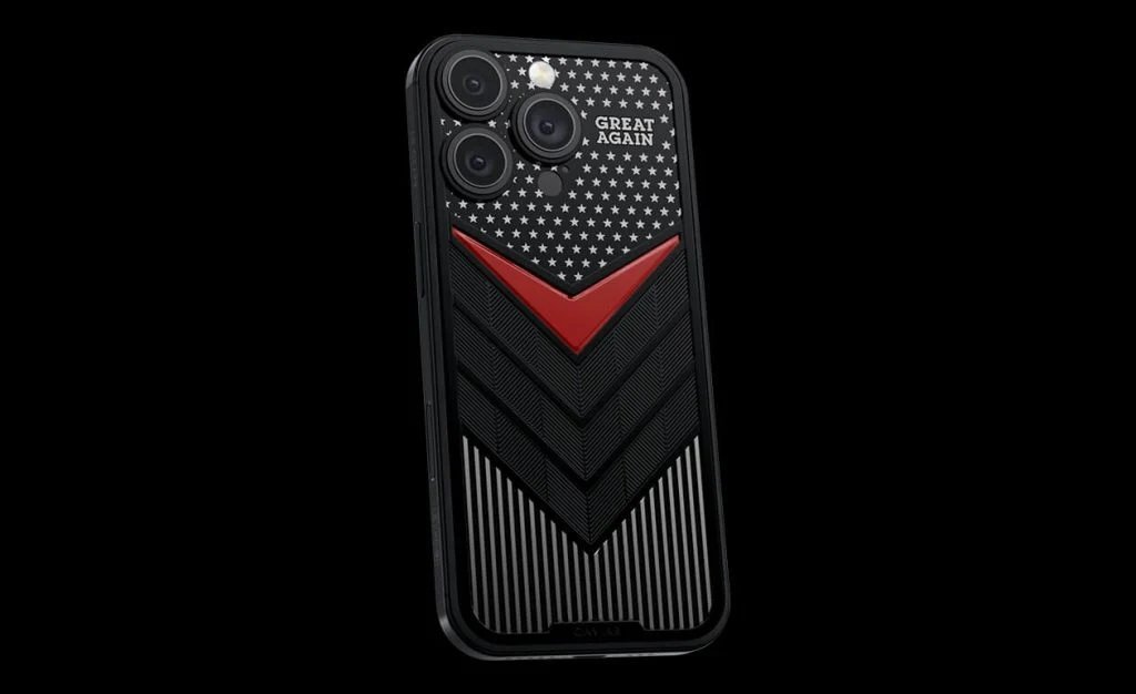 آیفون ۱۶ پرو دونالد ترامپ