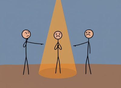 اثر اسپات لایت چیست و چرا دیگران آنقدر که فکر می‌کنید به شما توجه نمی‌کنند؟